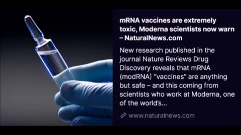 mRNA vaccines are Toxic