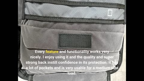 FENRUIEN 17 Inch #Laptop #Backpack for Men Waterproof-Overview