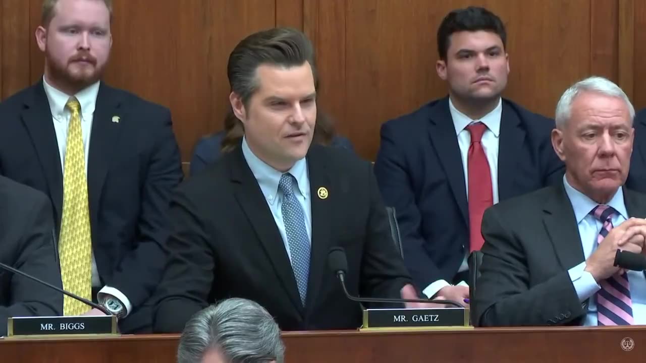 Rep. Matt Gaetz Tears Into Robert Hur For His 'Senile Cooperator Theory'