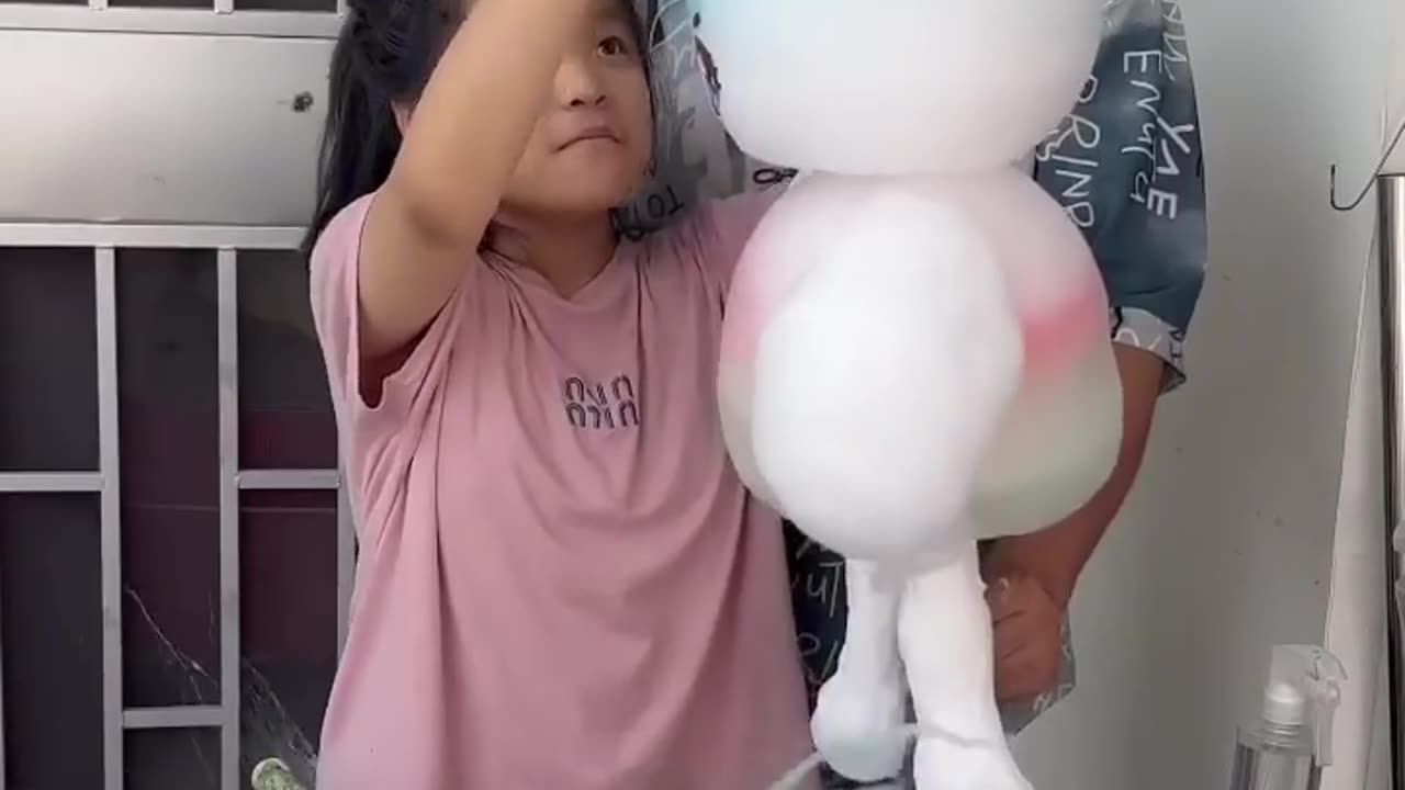 Making Marshmallow Doll