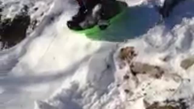 Bobsled Run In Front Yard