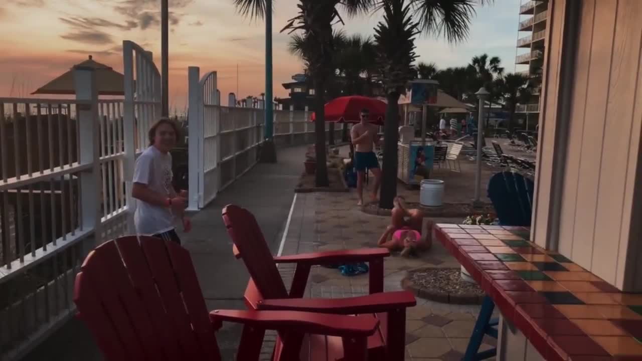 She Slipped And Hit The Ground During Her First Skateboarding Trial