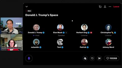 Full President Donald J. Trump and Elon Musk Live on X