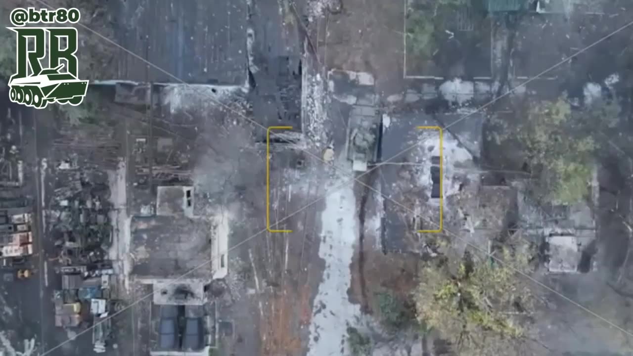 Drone Bomber Ambushed an AFU "Skala" Motor Rifle Unit Exiting a Bradley at the Landing