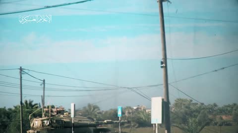 Hamas destroys the Merkava.