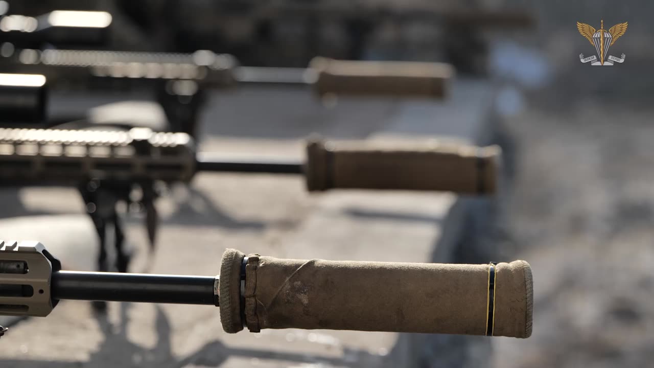 Interview and Combat Footage of Ukrainian Sniper