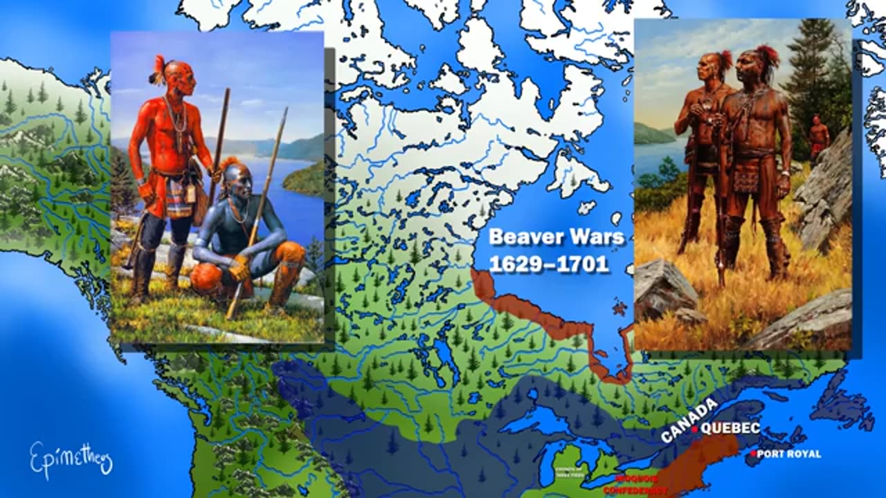 The history of Canada