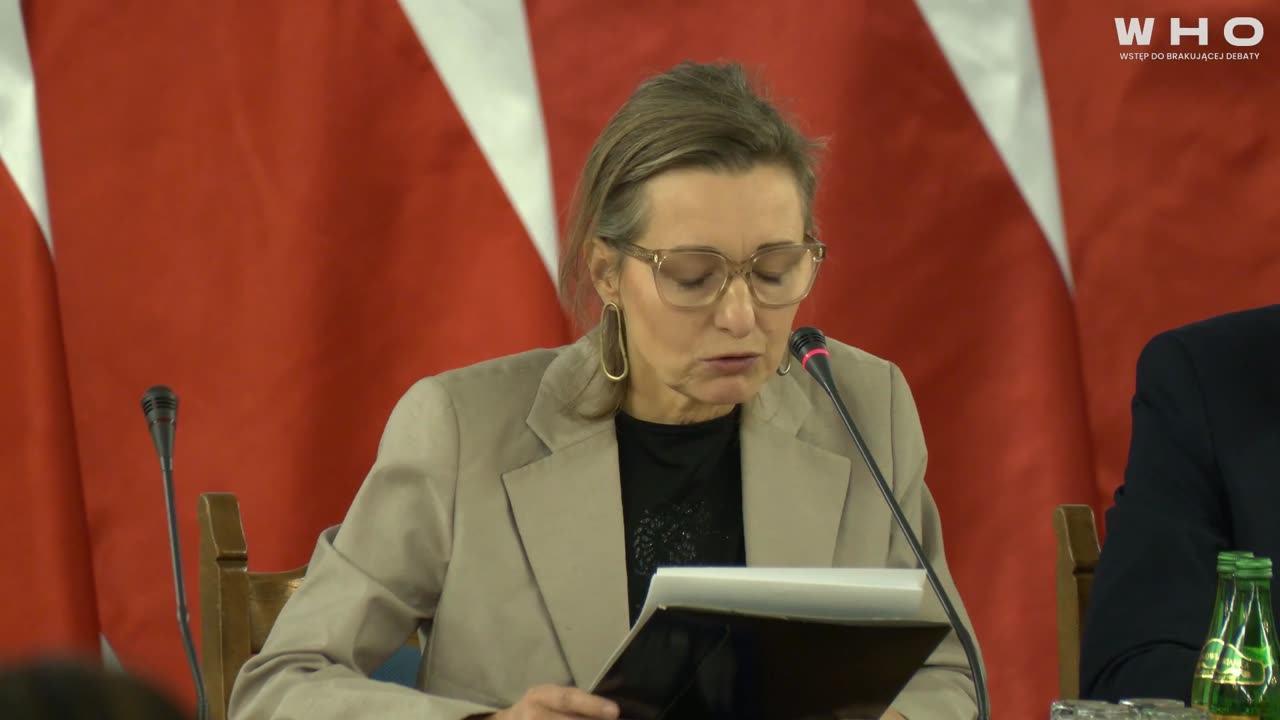 Konferencja "WHO - wstęp do brakującej debaty" cz. 3 - Dorota Rodziewicz