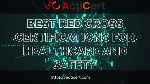 Best Red Cross Certifications for Healthcare and Safety