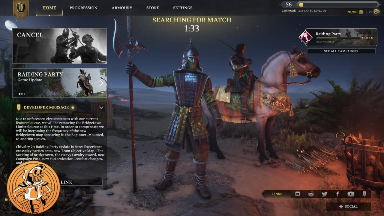 Chivalry 2- Come chat-