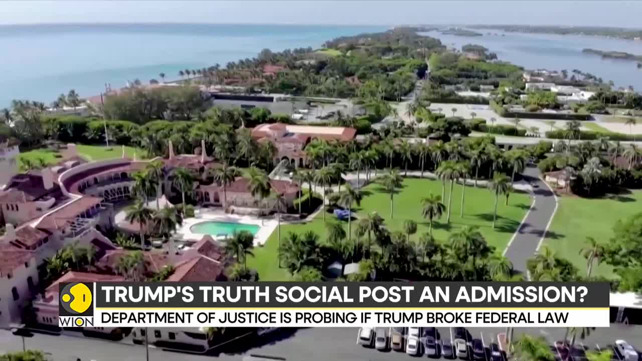 Former US President Donald Trump brags about moving White House files _ World English News _ WION