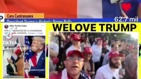 DOMINICANOS IN THE BRONX NY FOR TRUMP