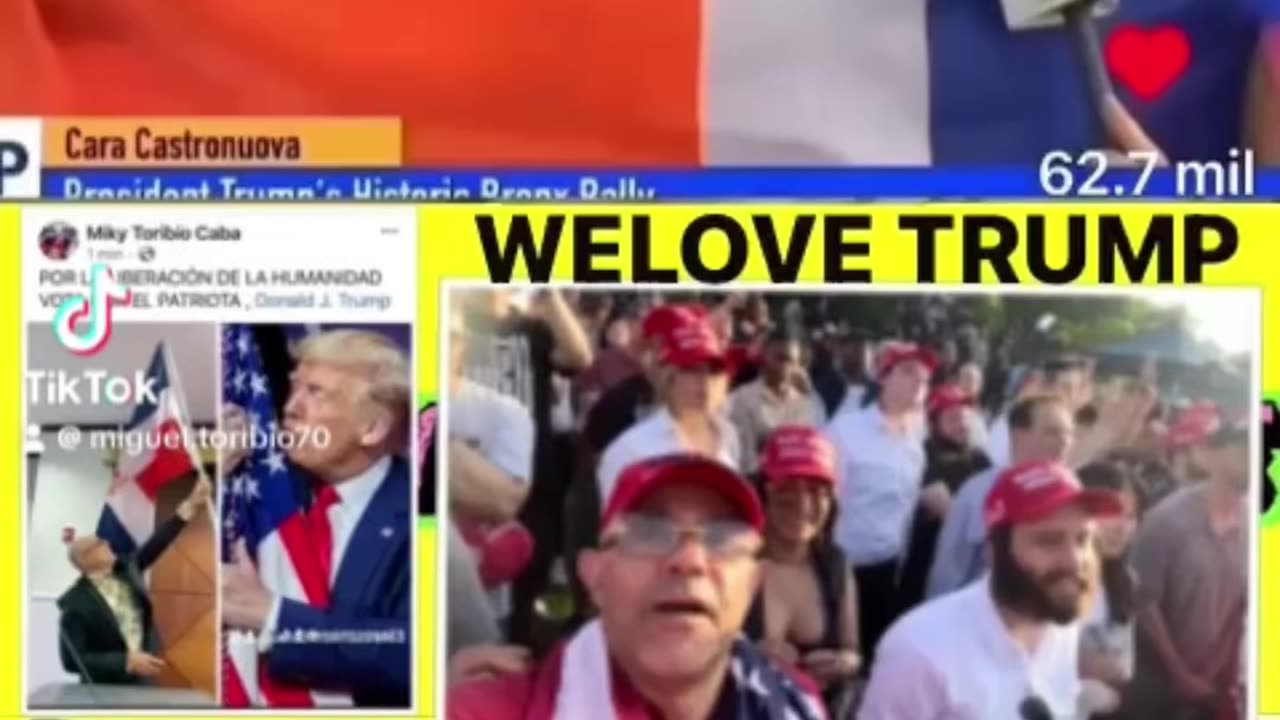 DOMINICANOS IN THE BRONX NY FOR TRUMP