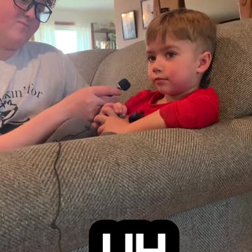 I had a wholesome interview with three year old Hasen…