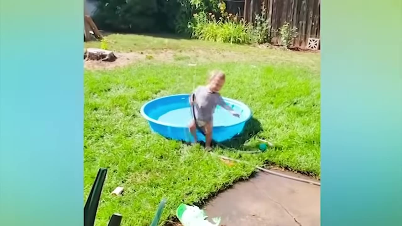 Kids and Babies Love Playing with Water Funniest Home