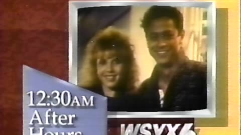 October 25, 1989 - WSYX Promo for 'After Hours'