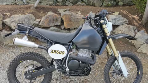 HONDA XR600 with RM250 USD front end