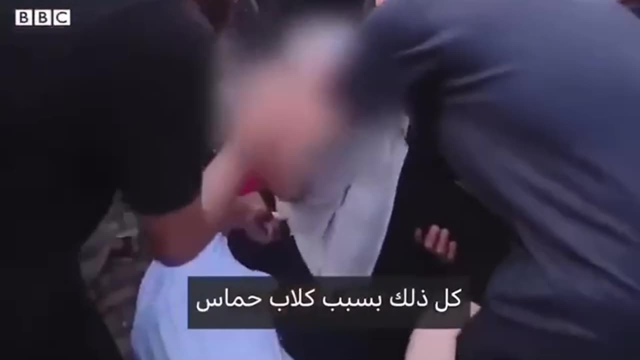 They cover her mouth when she calls out the hummus evil dogs.