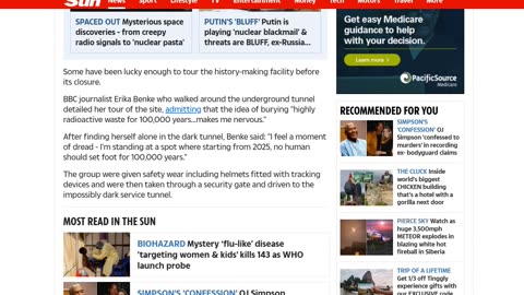 FINLAND TO BURY NUCLEAR WASTE IN BURIED TUNNELS FOR 100,000 YEARS - CALLED A WORLD LEADER 