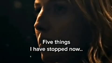 5 things i have stopped now