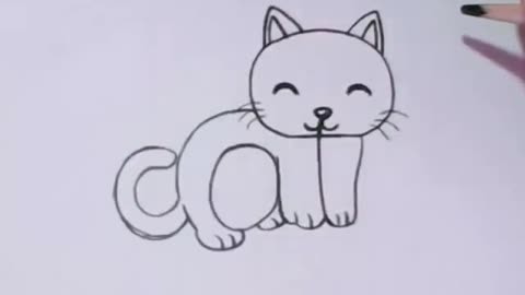 How to Draw a Cat from the Word "Cat"