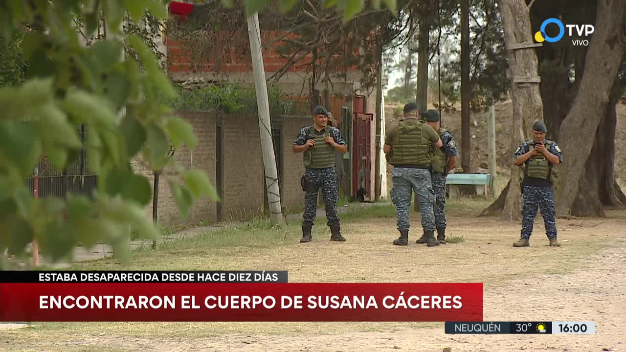 Encontraron en Ituzaingó el cuerpo de Susana Cáceres