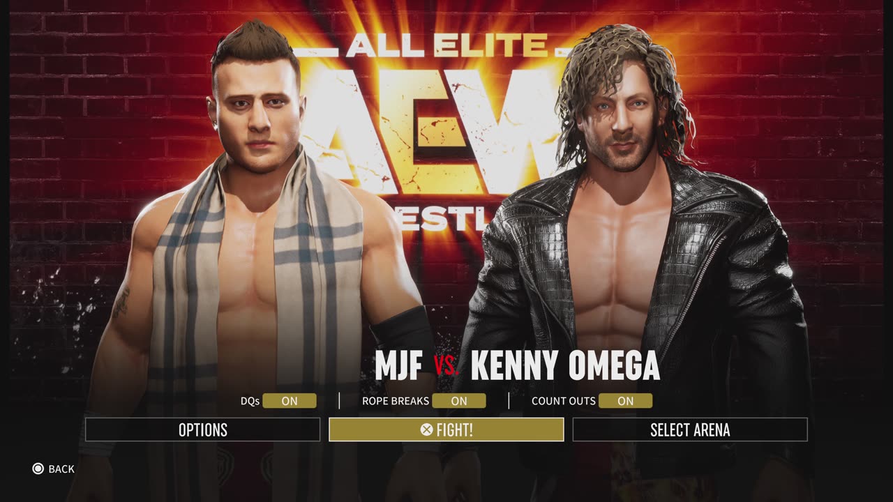 MATCH 255 MJF VS KENNY OMEGA WITH COMMENTARY