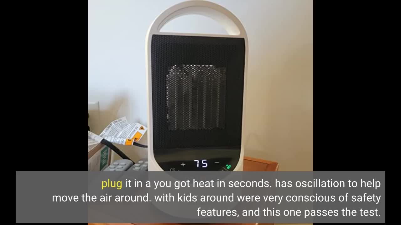 INKBIRDPLUS 1500W Portable WiFi Space #heater with 24-Overview