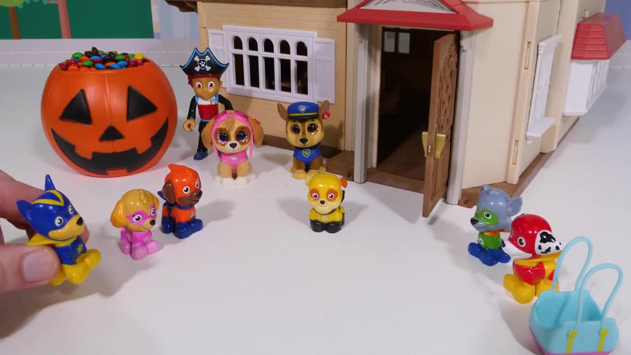 ¡Casa encantada! Paw Patrol para Halloween