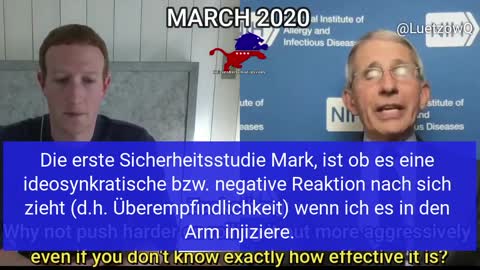 Fauci 2020 Risiko für ADE