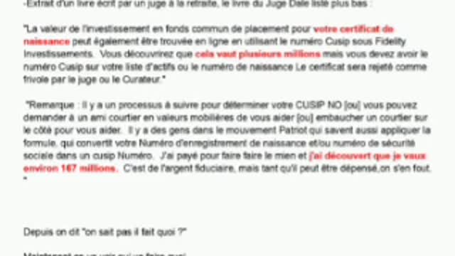 Video de nuit étapes et Preuves