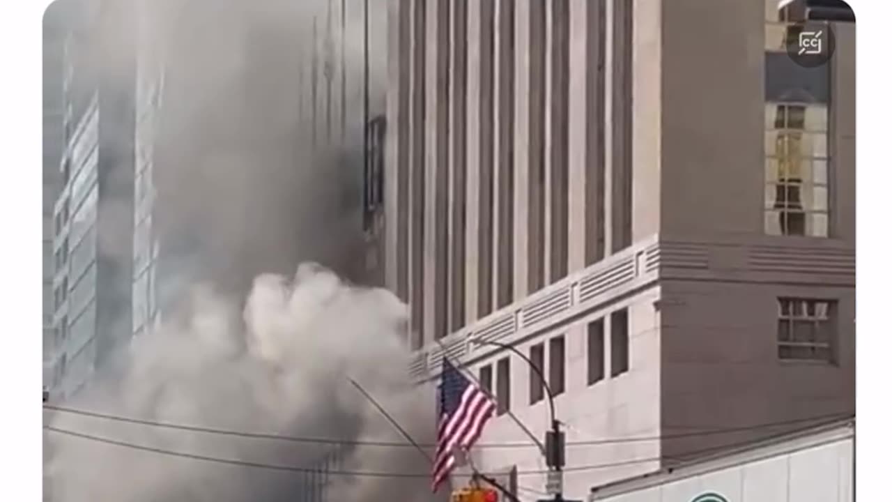 Iconic Tiffany & Co Building Is On Fire in Manhattan