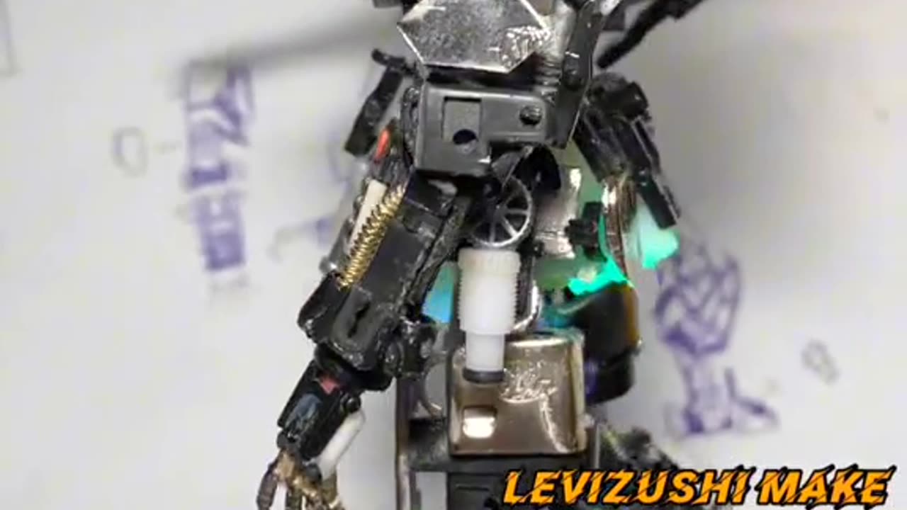 make gundam barbatos from lighters full