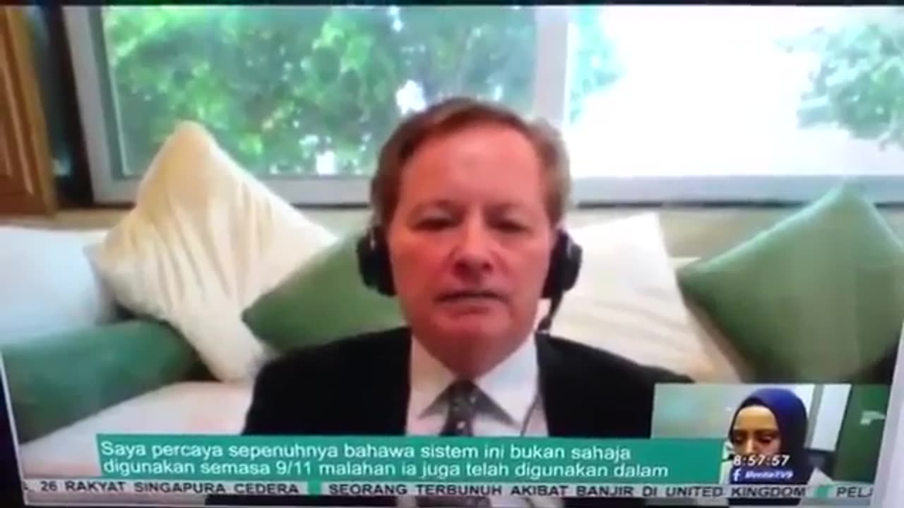 Captain Dan Hanley on Malaysian TV interview