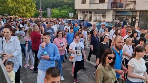 Tjelovska procesija u Širokom Brijegu