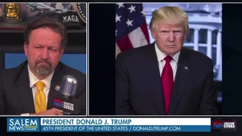 Trump’s message to the people: You can never give in, you can never give up
