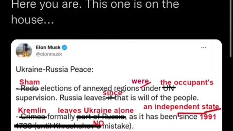 Ukrainians are pissed with Elon