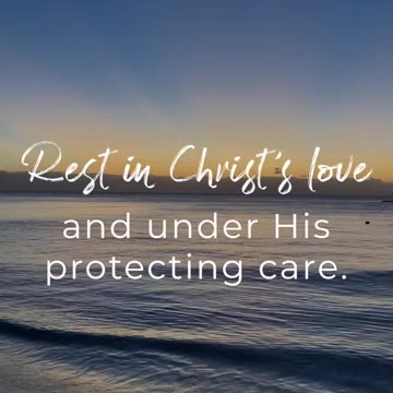 Rest in Christ's Love