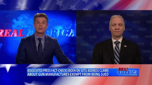 REAL AMERICA -- Dan Ball W/ NRA's Lars Dalseide, Biden's SOTU Hypocrisy On The 2nd Amendment, 3/3/22