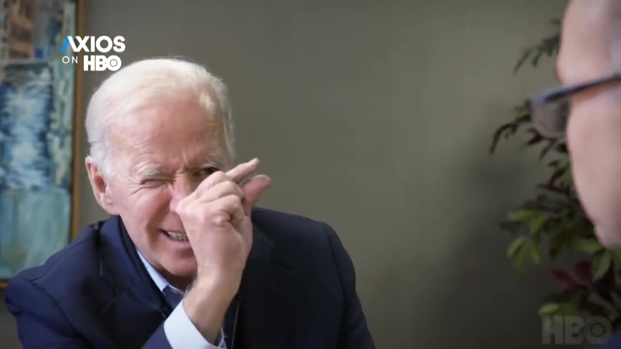 Biden insisting Hunter is being framed.