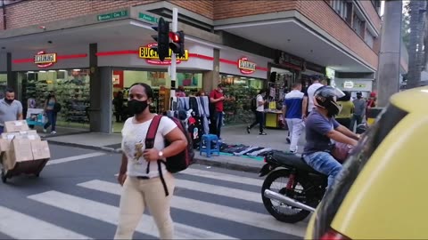 Colombia Medellín. Gangster Try To Take Phone