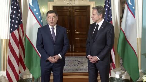 Secretary Blinken meets with Uzbekistan Foreign Minister Vladimir Norov