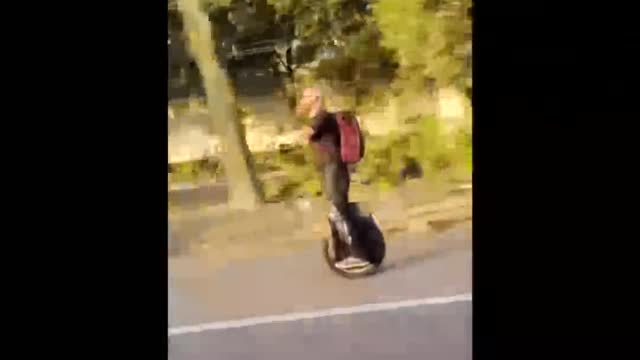 Electric Unicycle Fail