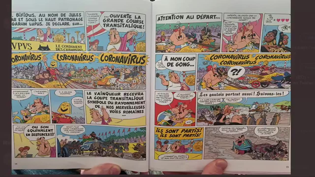 Asterix & Obelix Coronavirus Predictive Programming!