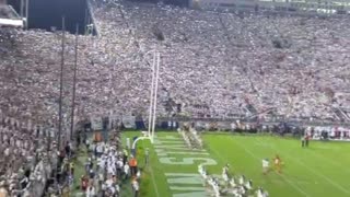 Penn State Sweet Caroline at the 2021 Whiteout