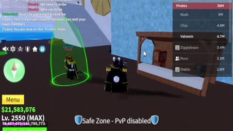 Blox Fruits - Rough seas with gang (part 2)