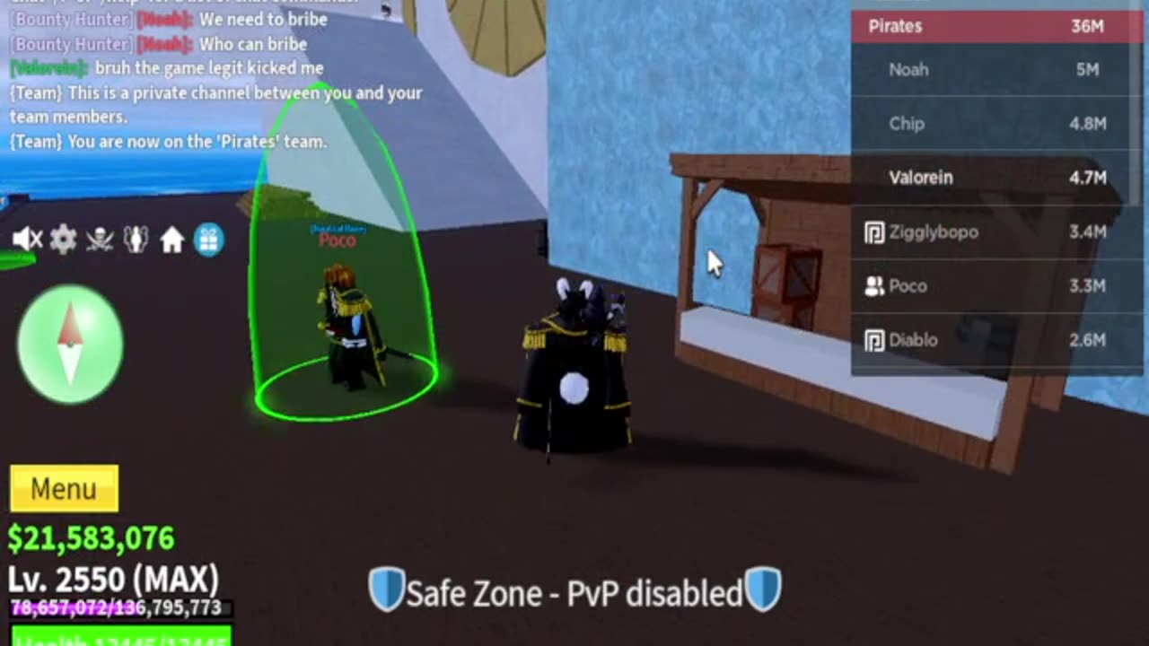 Blox Fruits - Rough seas with gang (part 2)