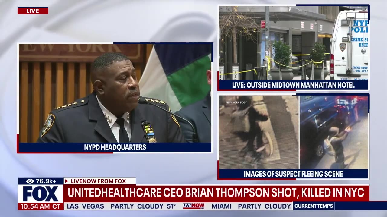 UPDATE: UnitedHealthCare shooting suspect at-large, footage released