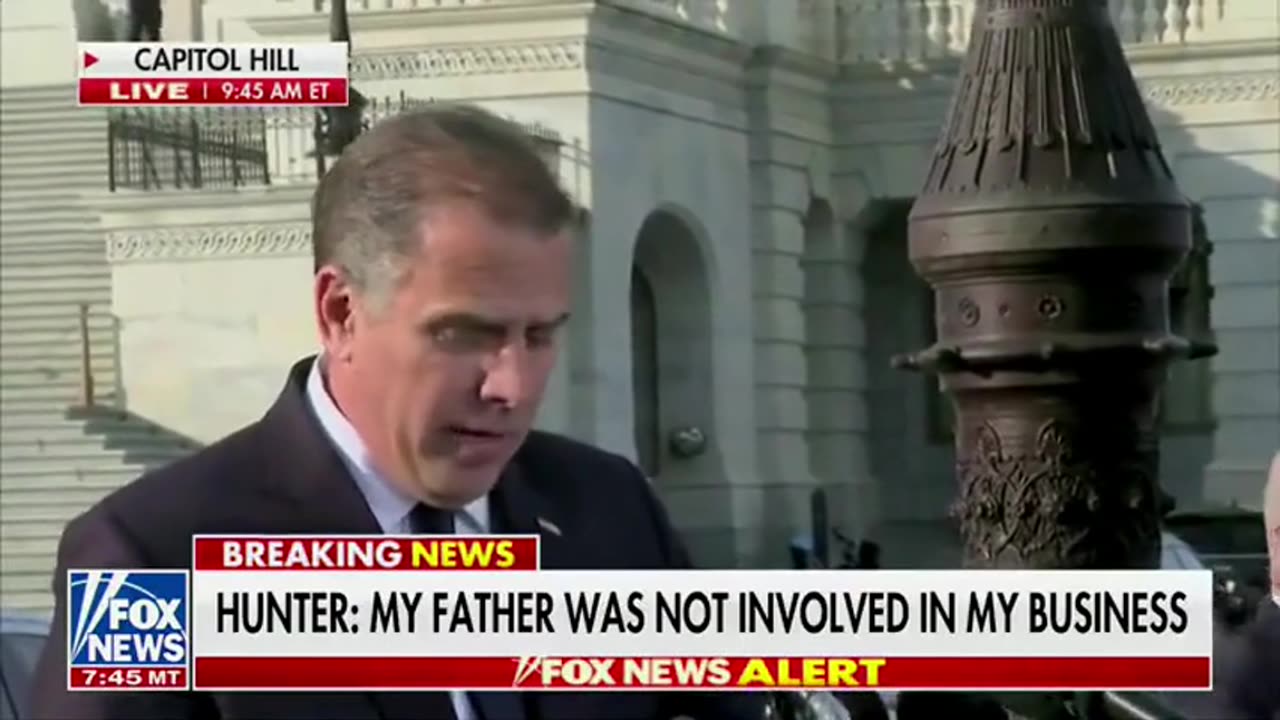 HUGE: Hunter Biden Hosts Press Conference While Defying A Congressional Subpoena