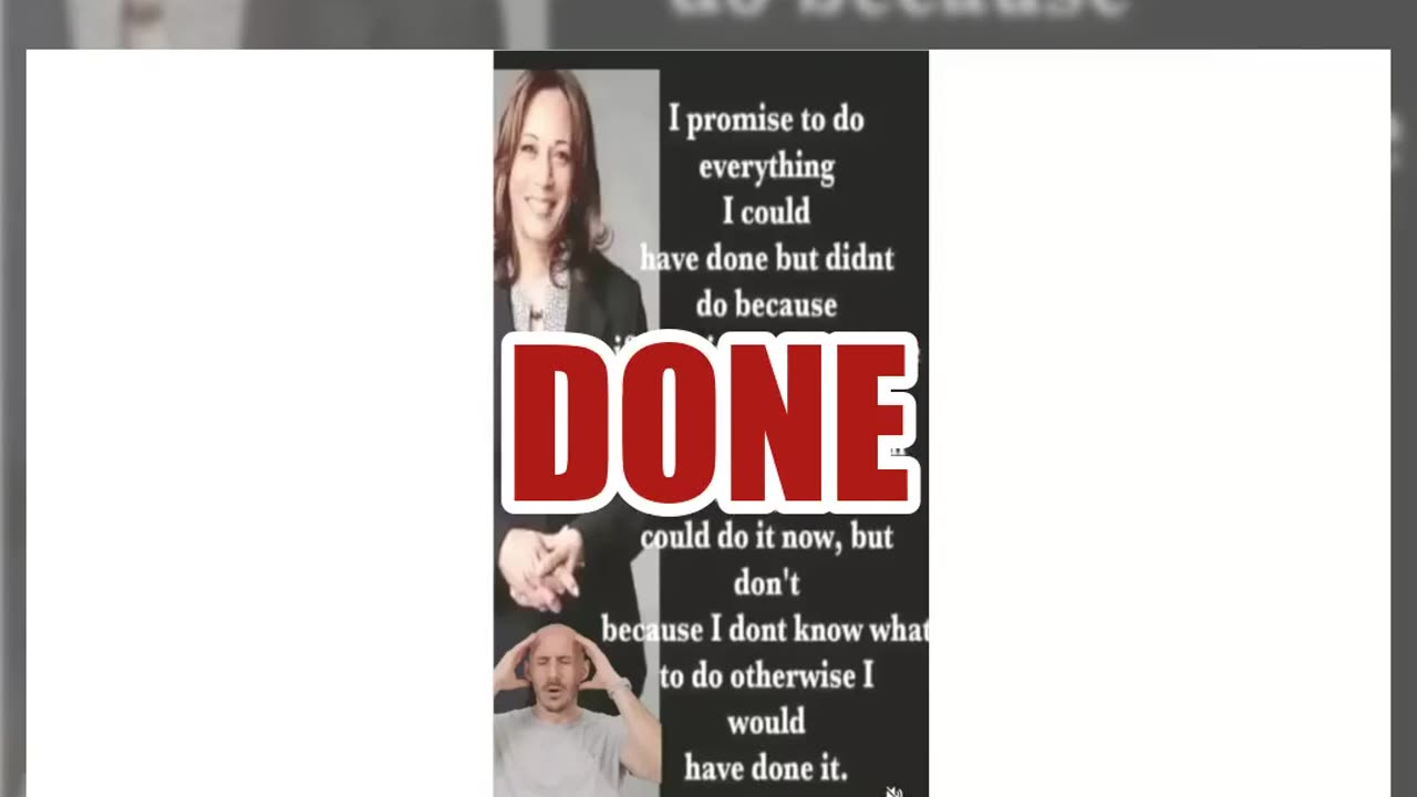 Fact Check: NO Evidence Harris Said 'I Promise To Do Everything I Could Have Done But Didn't Do'